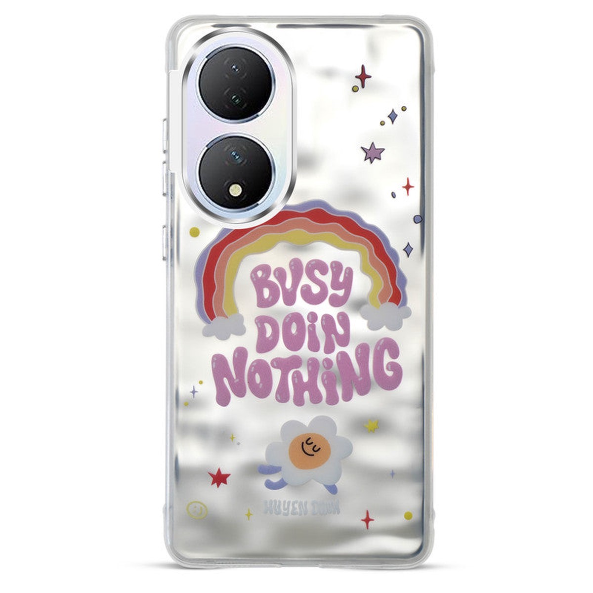 Wrinkle Artistic Wave Printed Phone Case For Vivo Y100