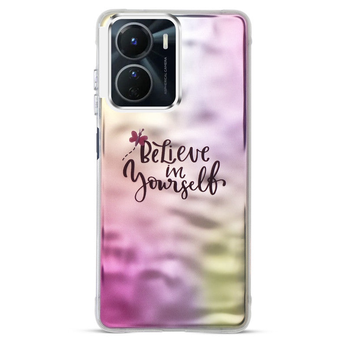 Wrinkle Artistic Wave Printed Phone Case For Vivo Y16