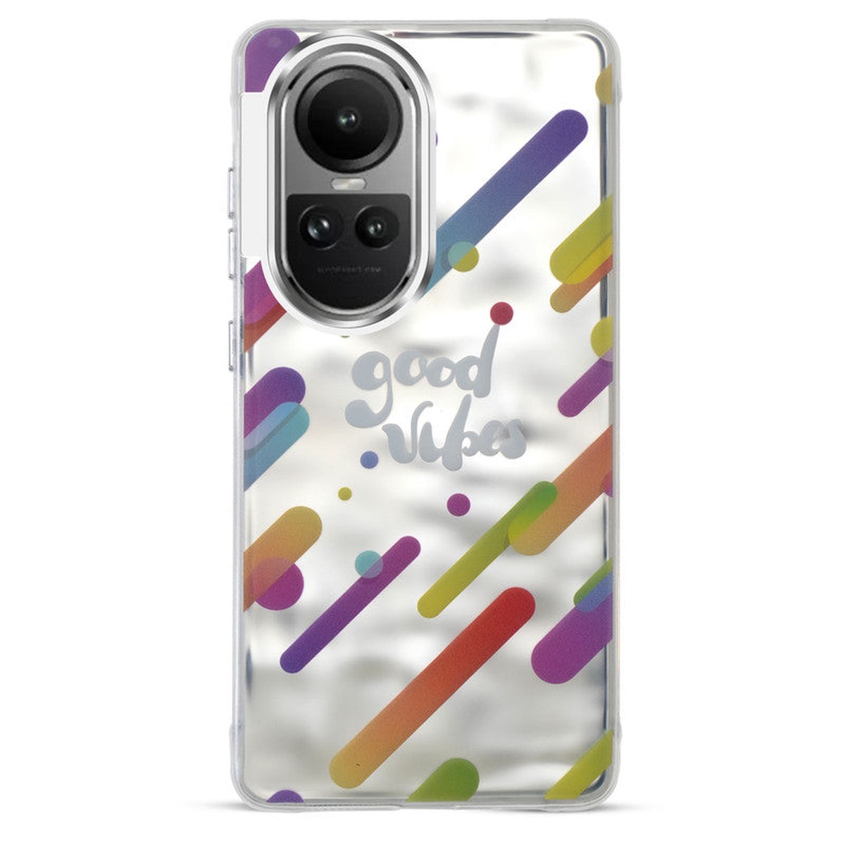Wrinkle Artistic Wave Printed Phone Case For Oppo Reno 10 5G