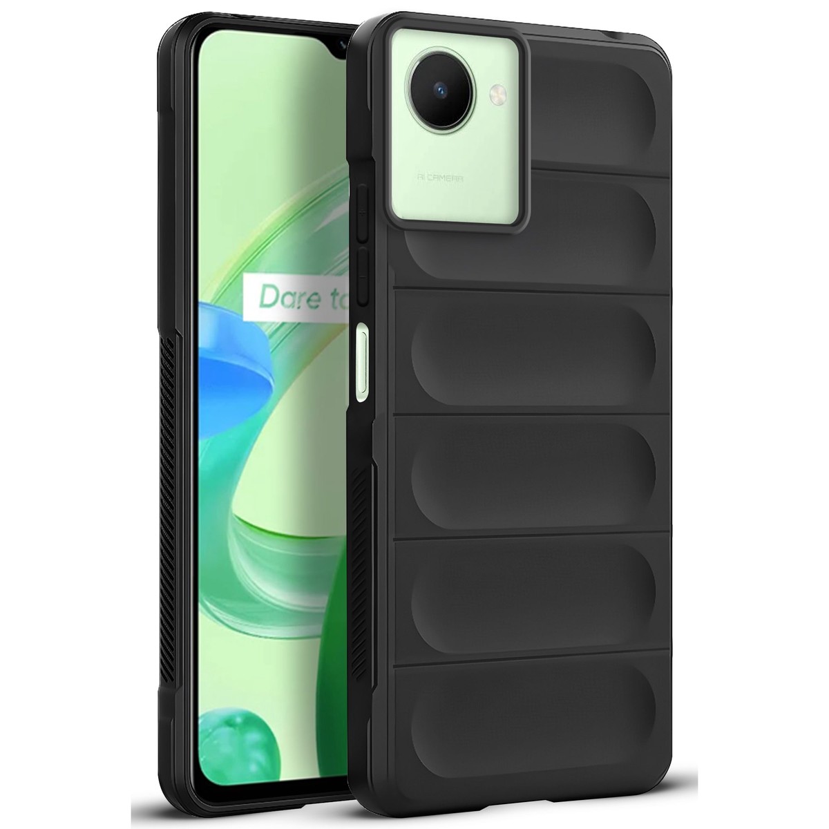 Soft Silicone Comfort Grip Back Cover Case For Realme C30s