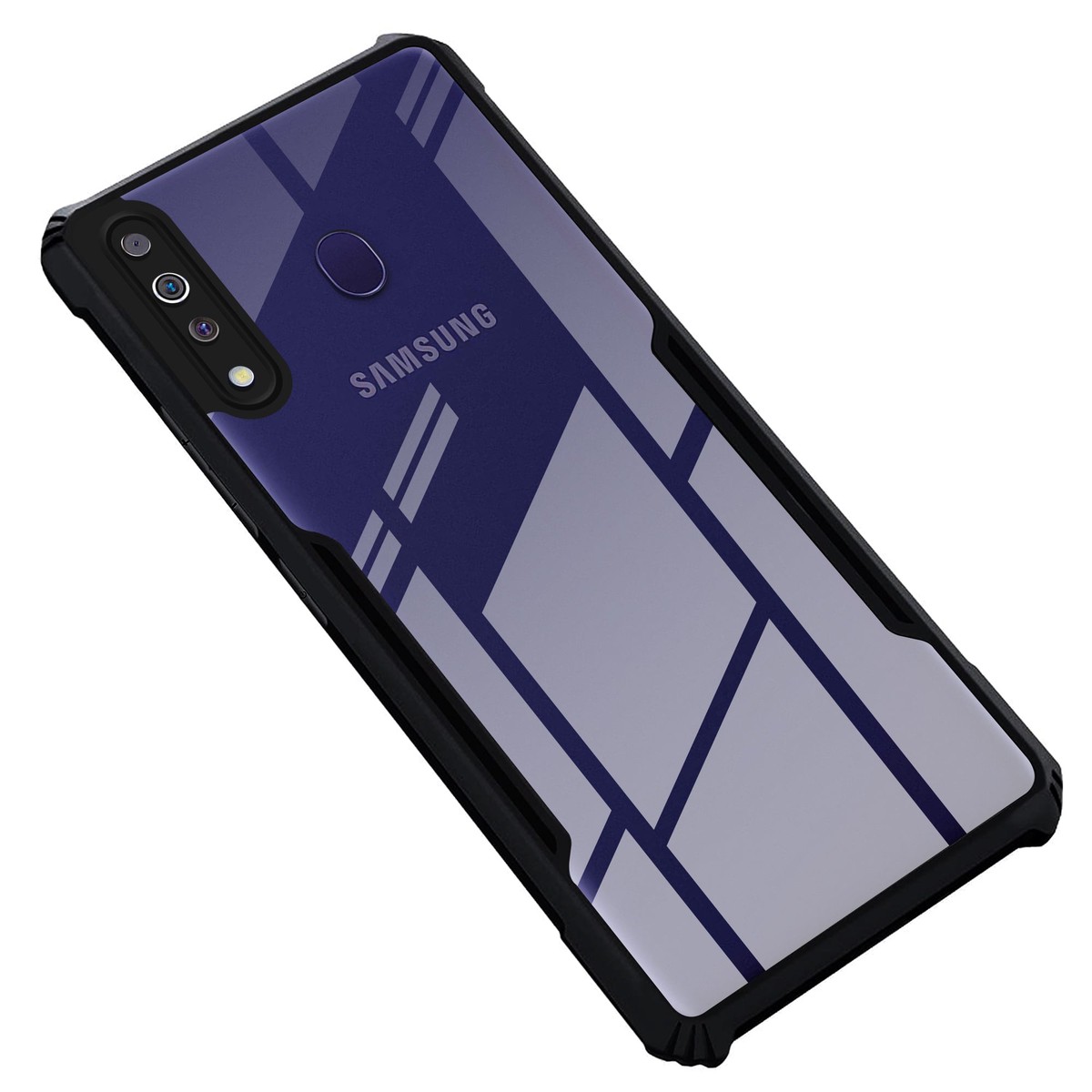 Premium Acrylic Transparent Back Cover for Samsung M30