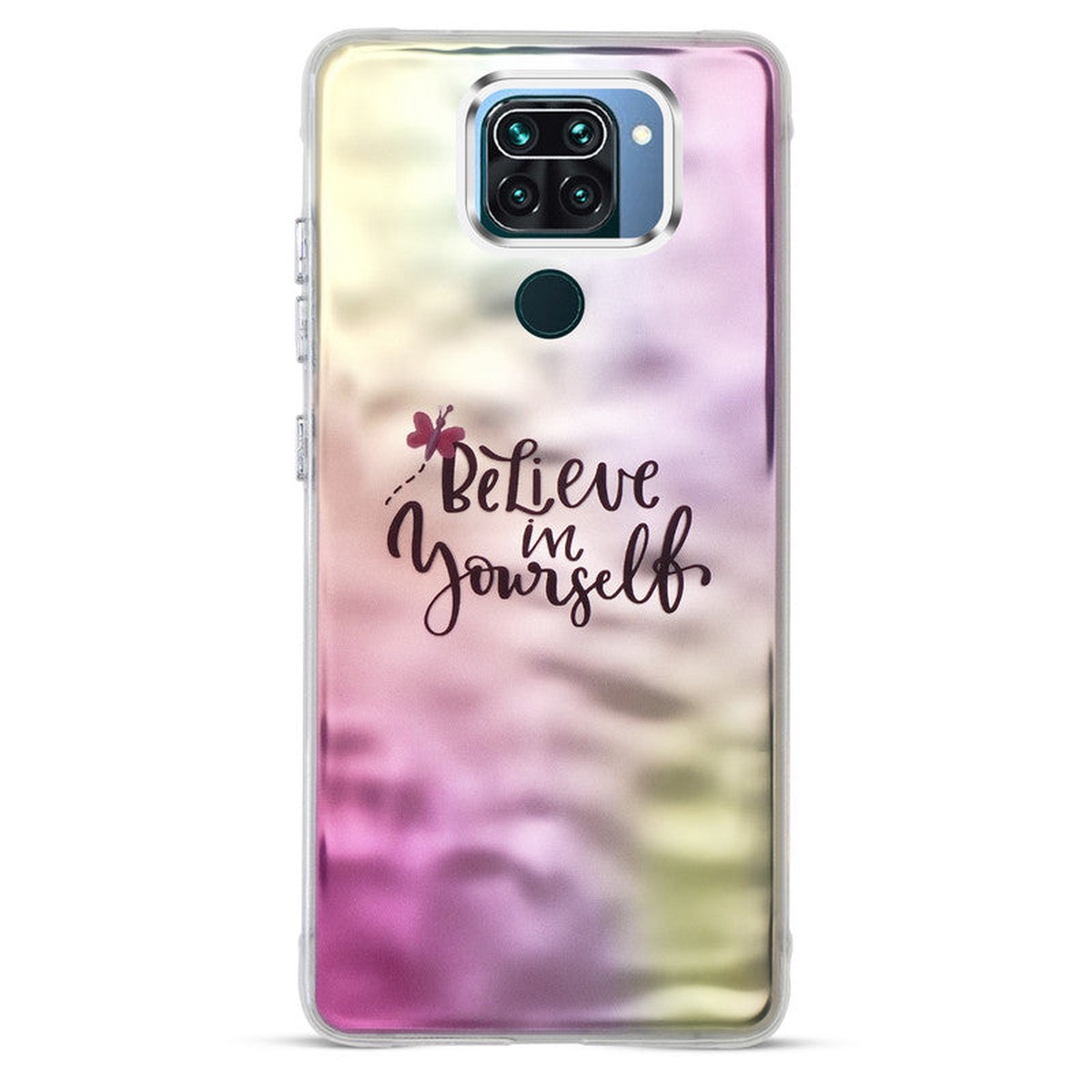 Wrinkle Artistic Wave Printed Phone Case For Redmi Note 9