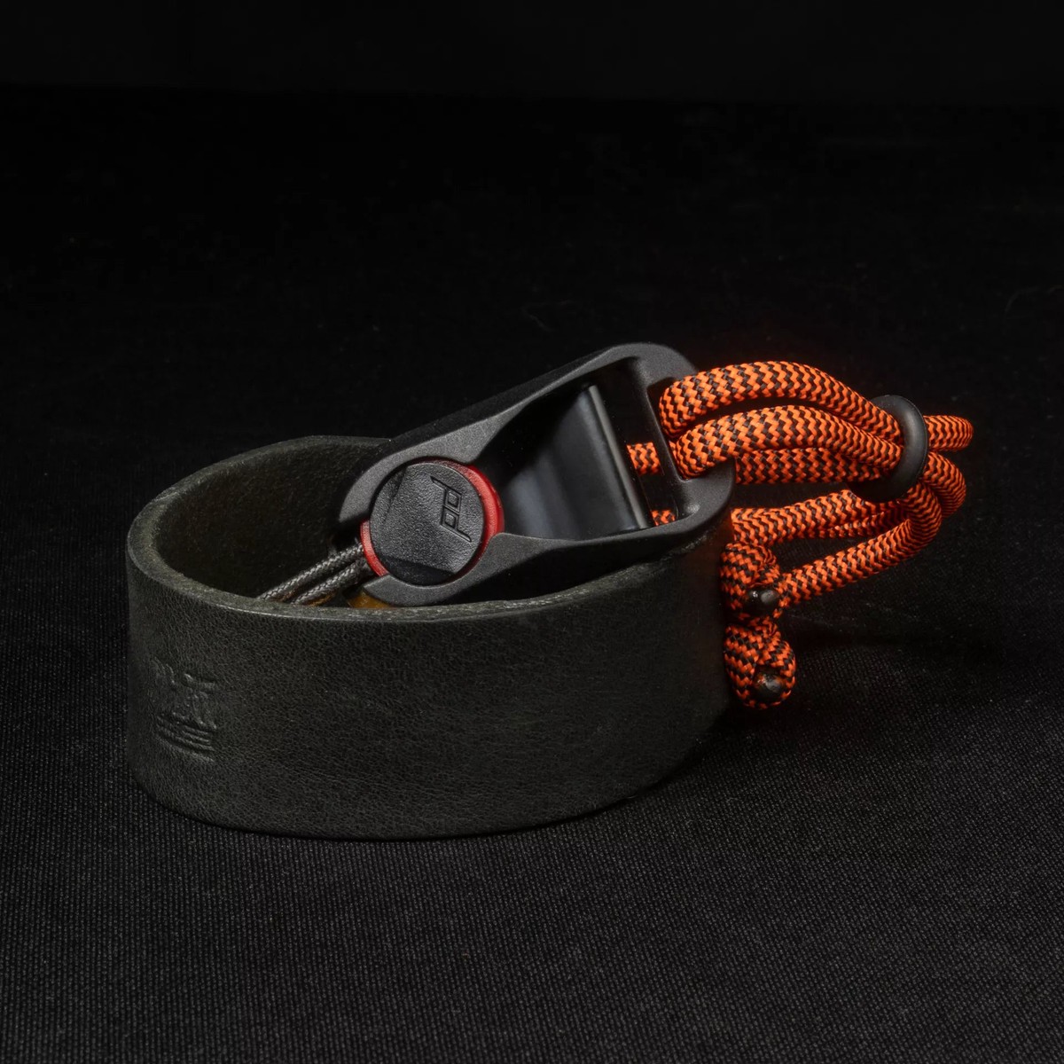 Parashooter Wrist Strap 012 Black Orange
