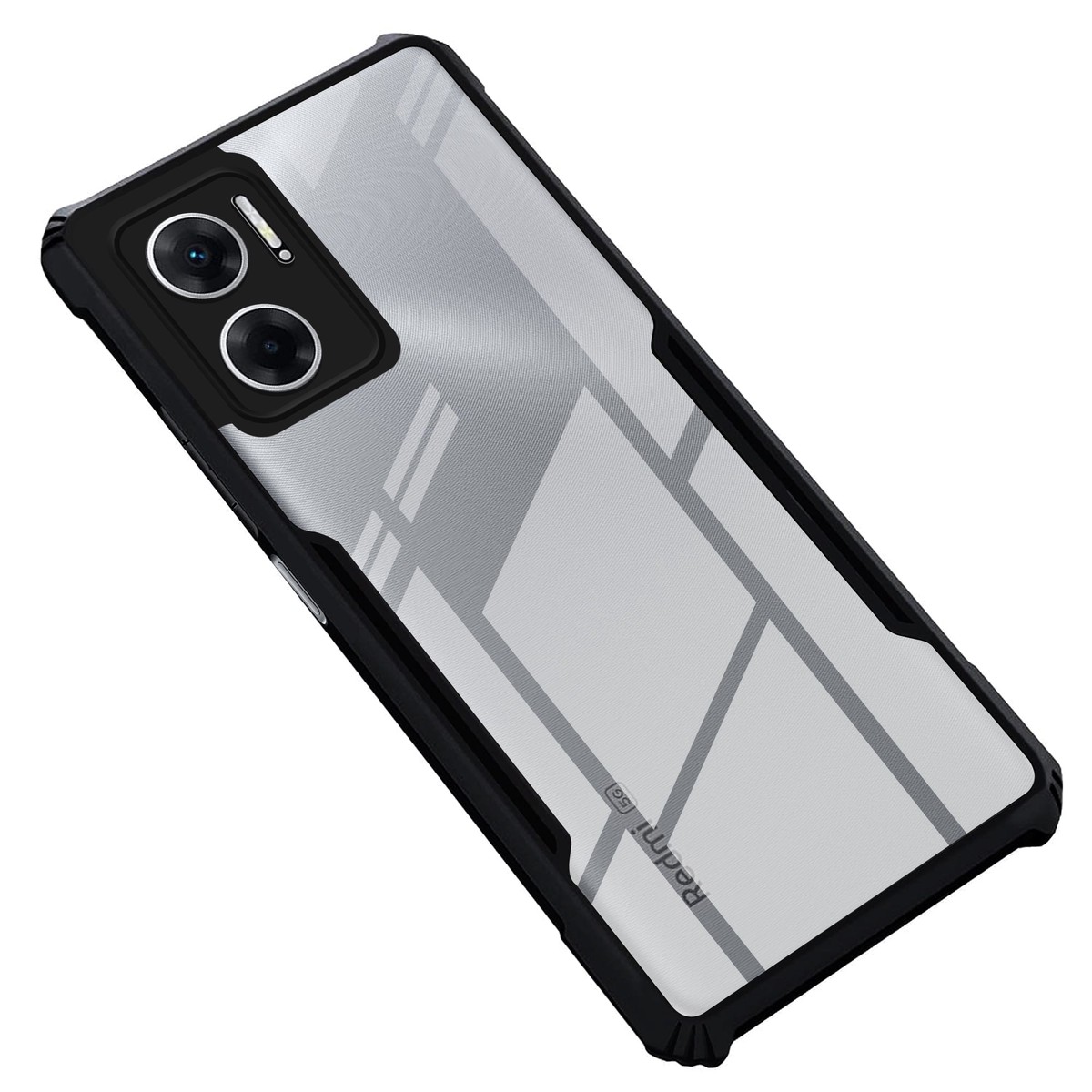 Premium Acrylic Transparent Back Cover for Redmi 11 Prime 5G