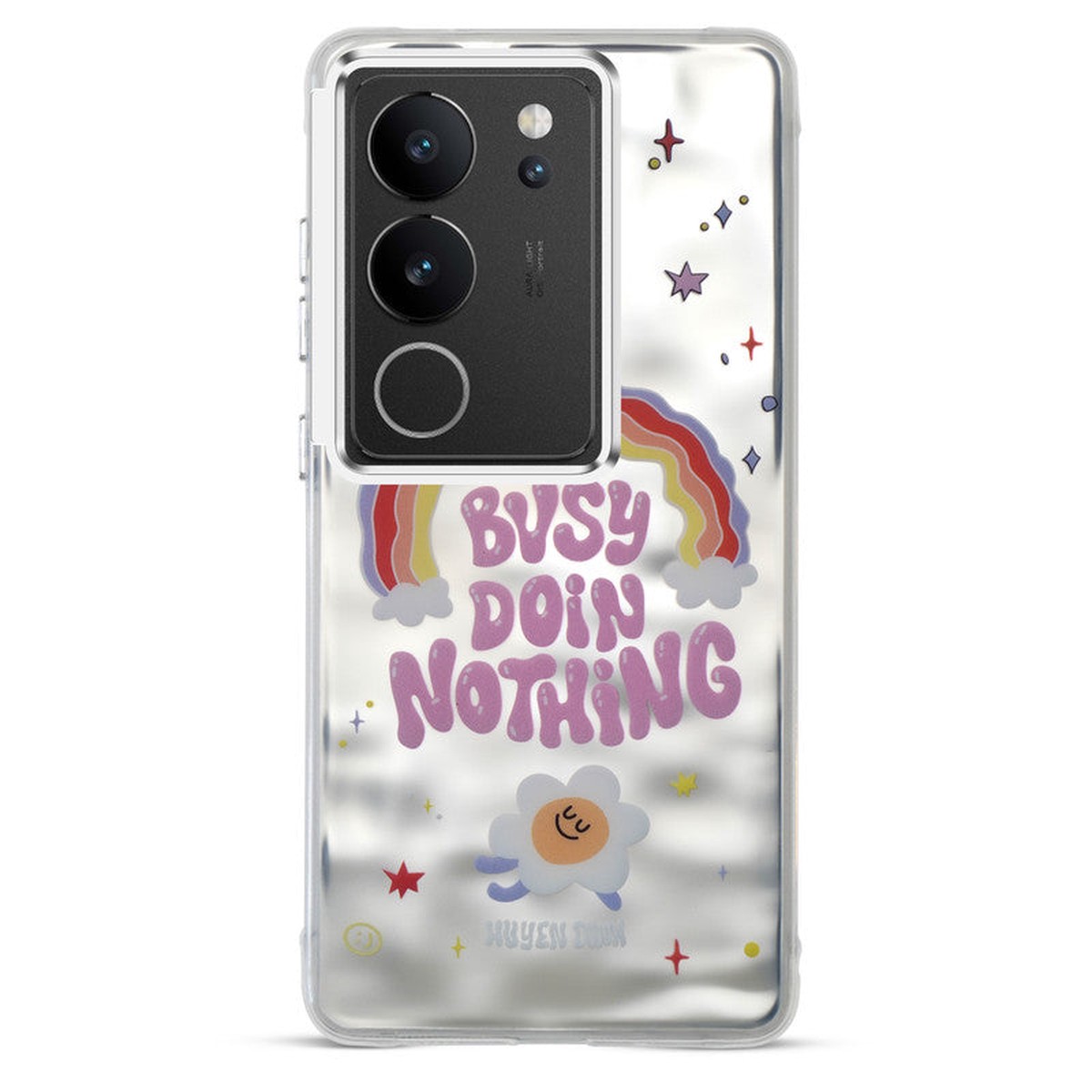 Wrinkle Artistic Wave Printed Phone Case For Vivo V29 Pro 5G