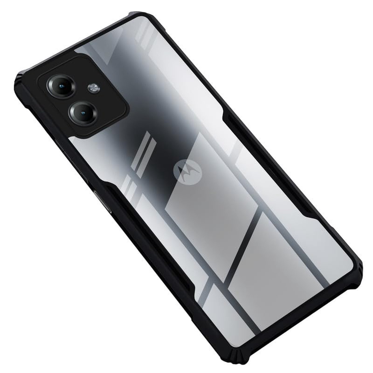 Premium Acrylic Transparent Back Cover for Motorola Moto G14