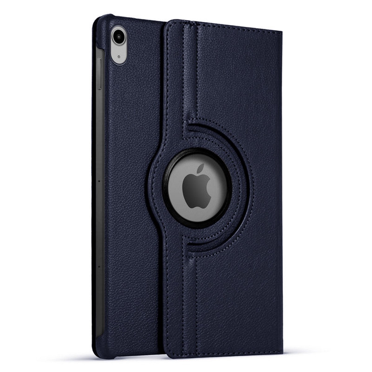 360 Degree Rotating PU Leather Tablet Flip Cover For Apple iPad (10th Generation) 109 - Blue