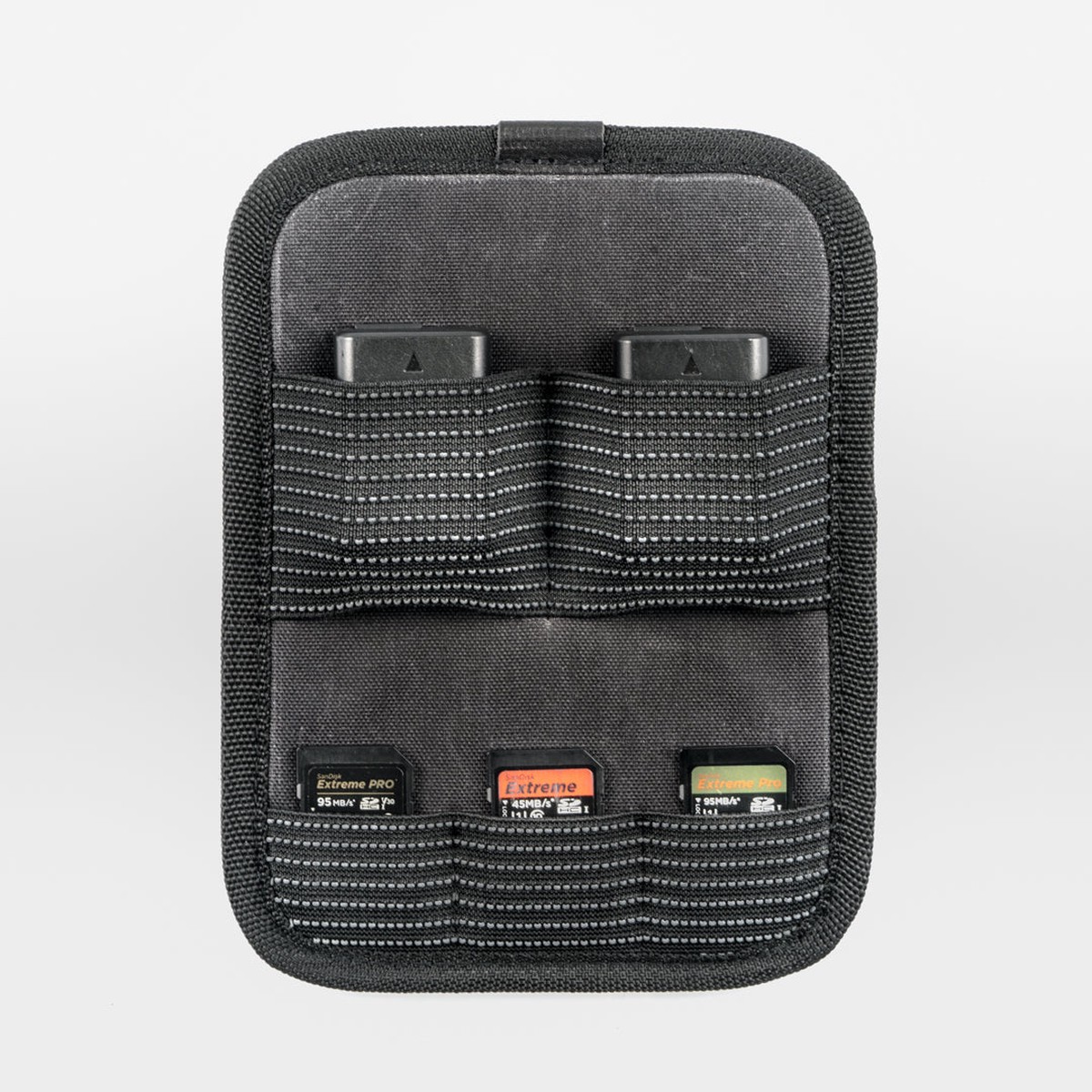 Battery SD Card Fastener Module Charcoal Black