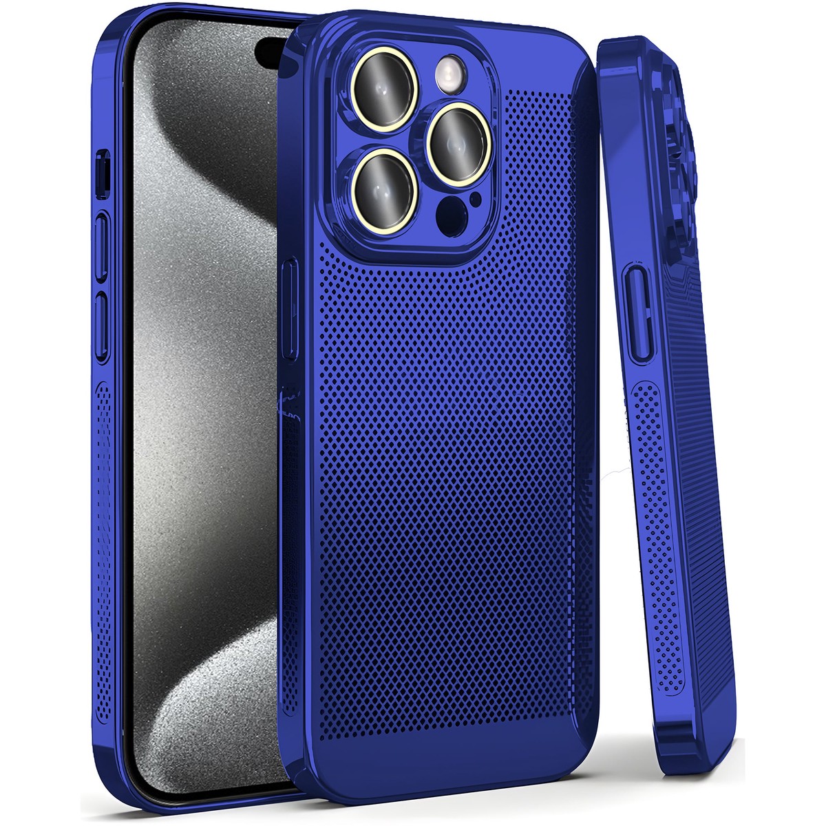 Electroplating Heat Dissipation Phone Case for - Apple iPhone 15 pro