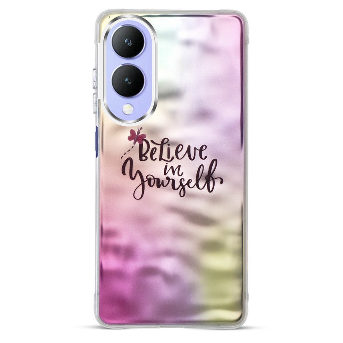 Wrinkle Artistic Wave Printed Phone Case For Vivo Y17s