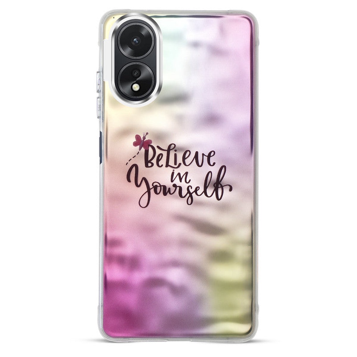 Wrinkle Artistic Wave Printed Phone Case For Oppo A58 4G