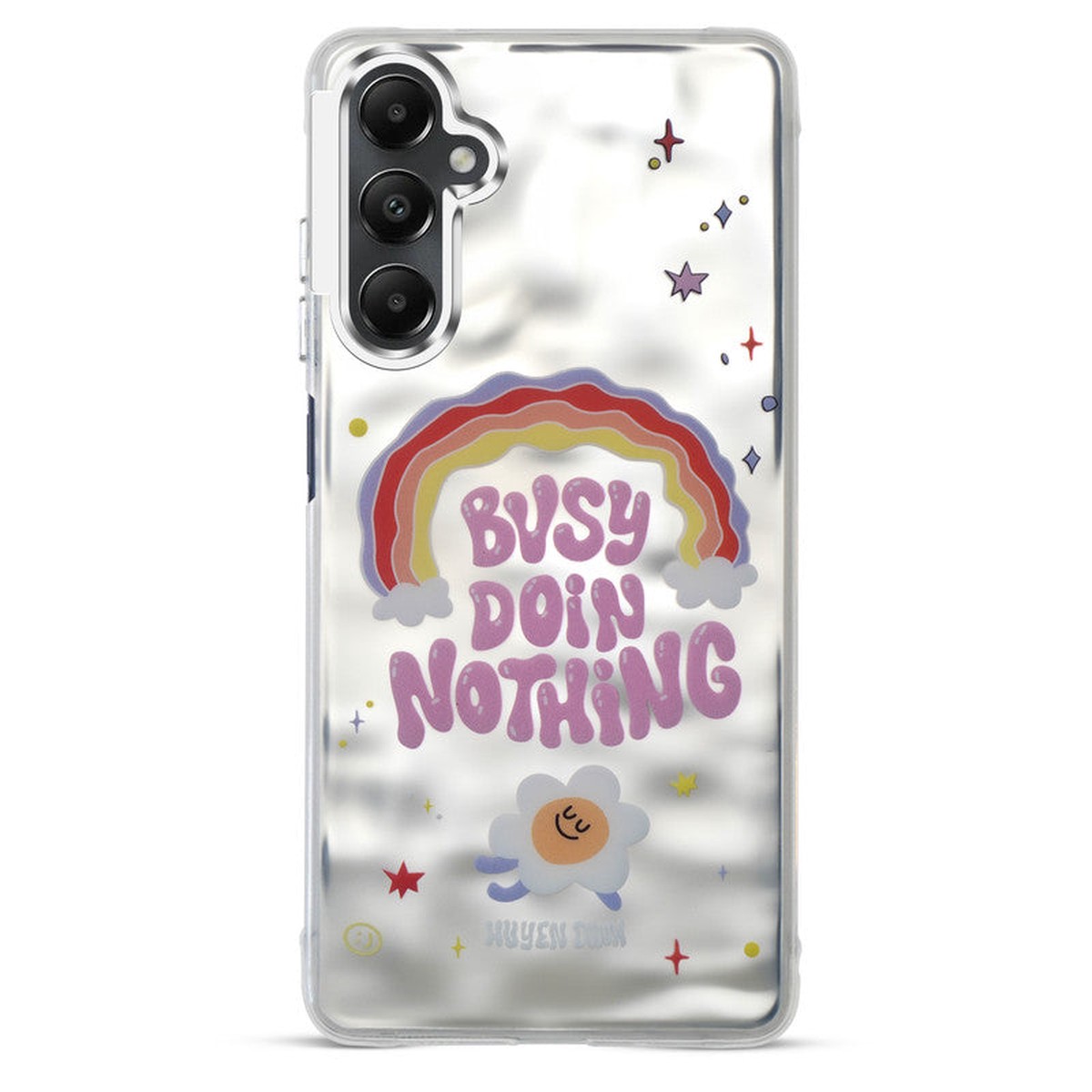 Wrinkle Artistic Wave Printed Phone Case For Samsung A15 5G