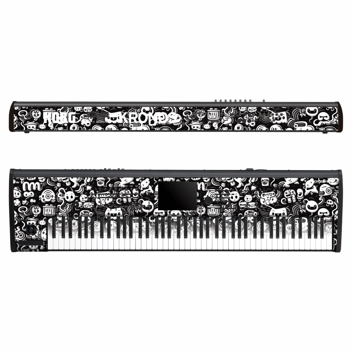 KORG Kronos 2 Music Workstation (88 keys) SIGNATURE Pictogram Party Skin