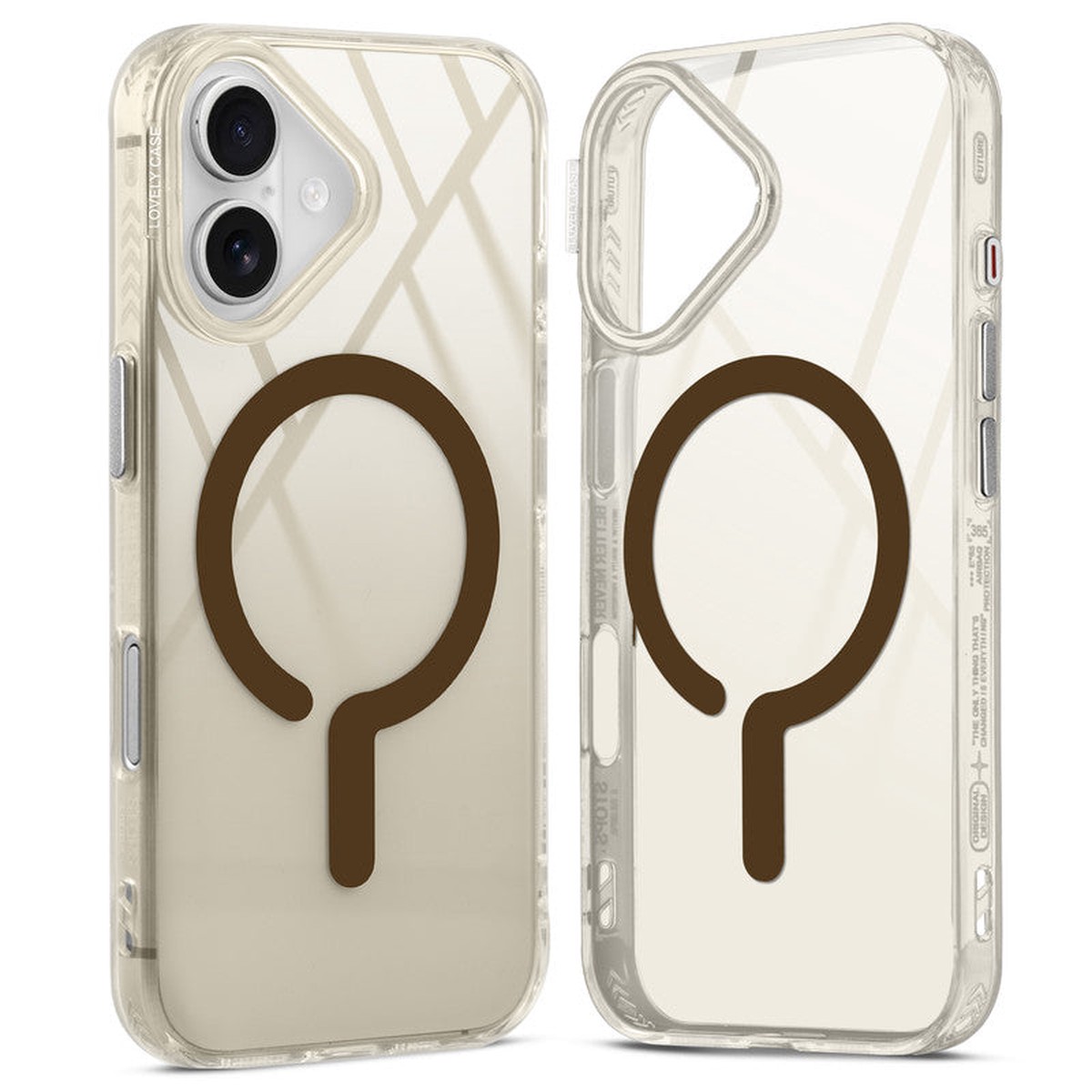 360 Air-Cushioned Protection Back Case For Apple iPhone 16
