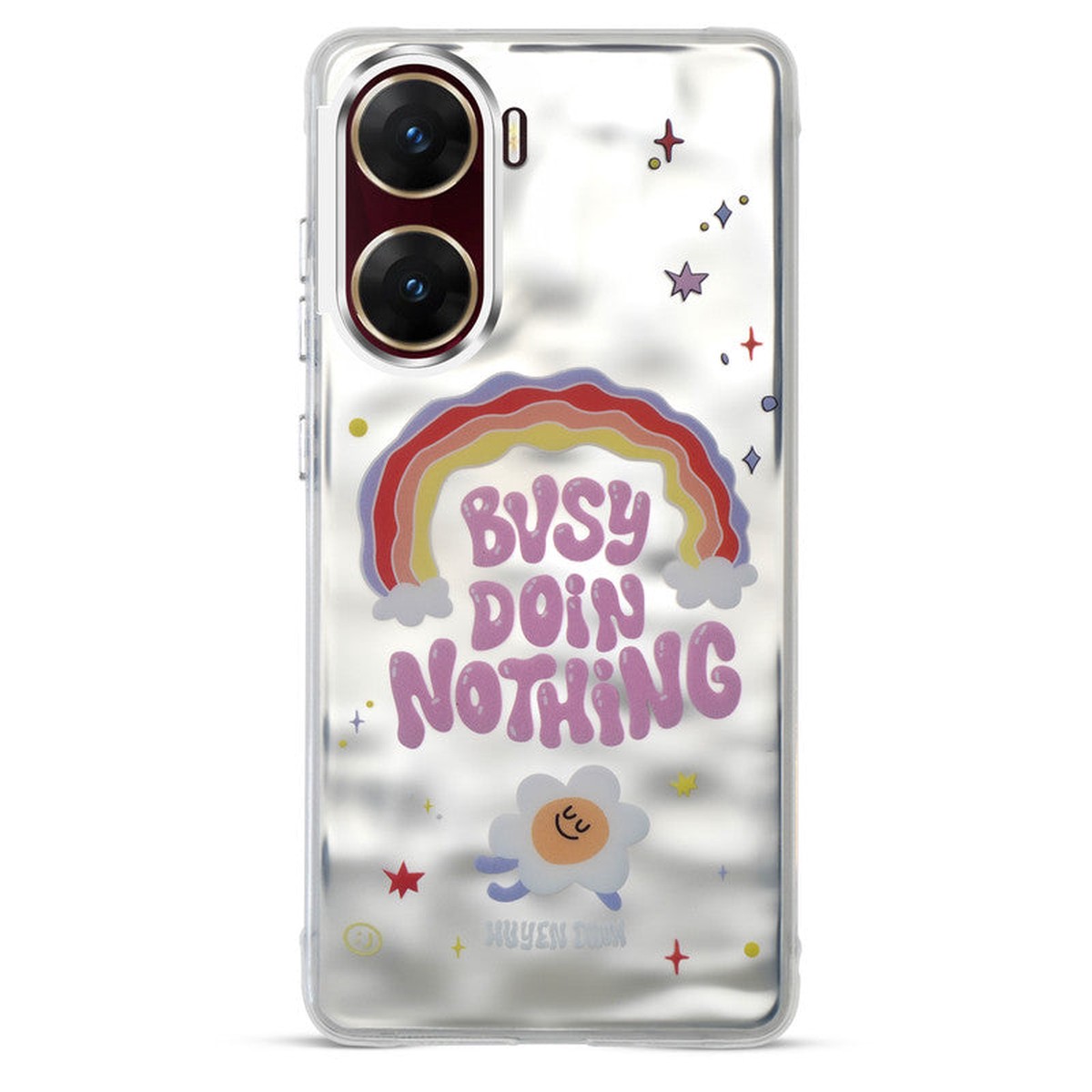 Wrinkle Artistic Wave Printed Phone Case For Vivo V29e 5G