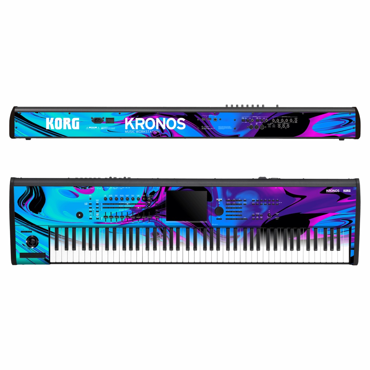 KORG Kronos 2 Music Workstation (88 keys) SIGNATURE Rainy Night in Bangkok Skin