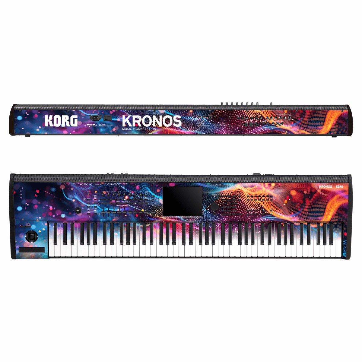 KORG Kronos 2 Music Workstation (88 keys) Jordan Rudess - Velocity Rift Skin