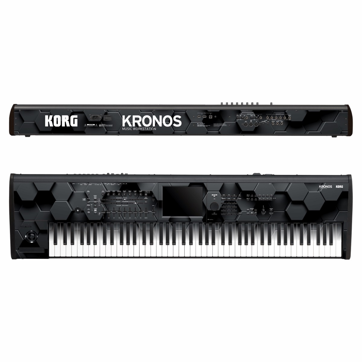 KORG Kronos 2 Music Workstation (88 keys) SIGNATURE Hexagonal Reaction Skin