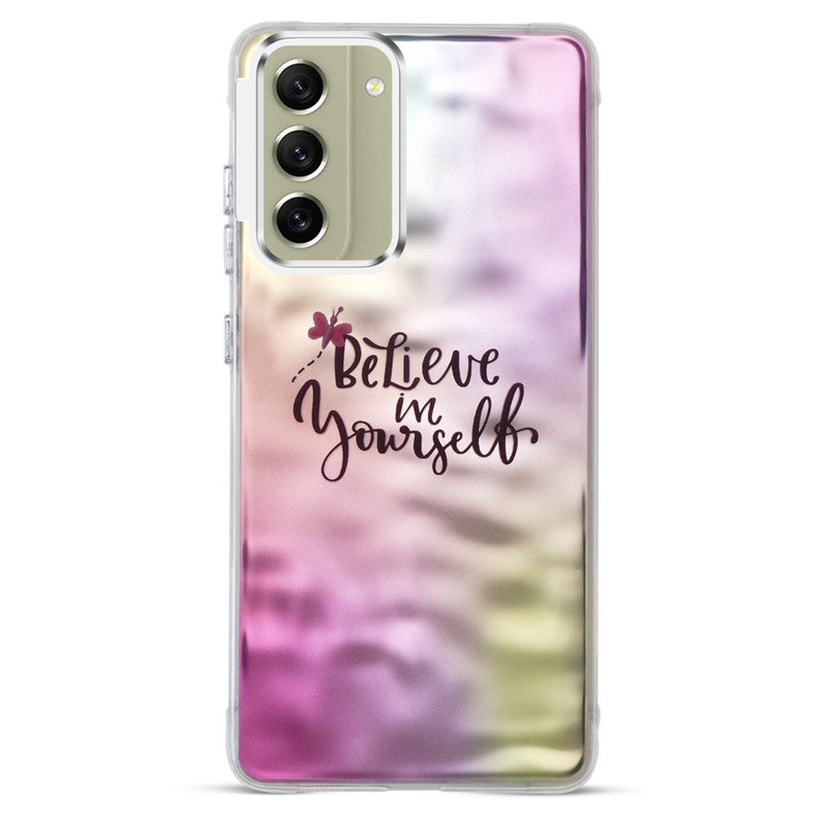 Wrinkle Artistic Wave Printed Phone Case For Samsung S21 FE 5G