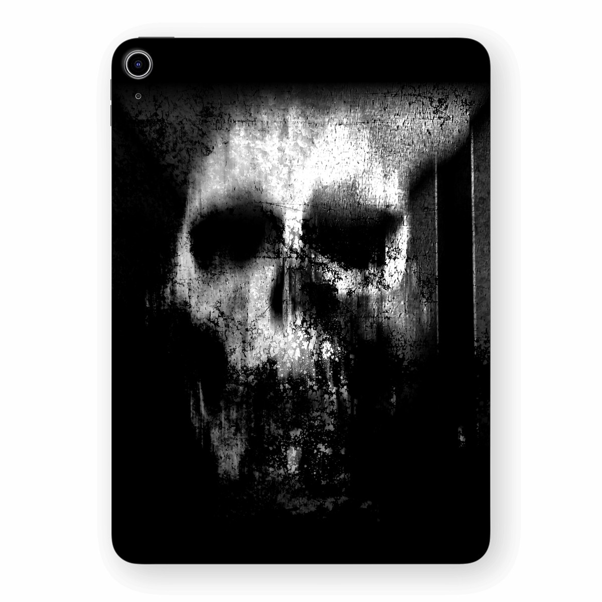 iPad 109 (10th Gen 2022) SIGNATURE Horror Black White SKULL Skin