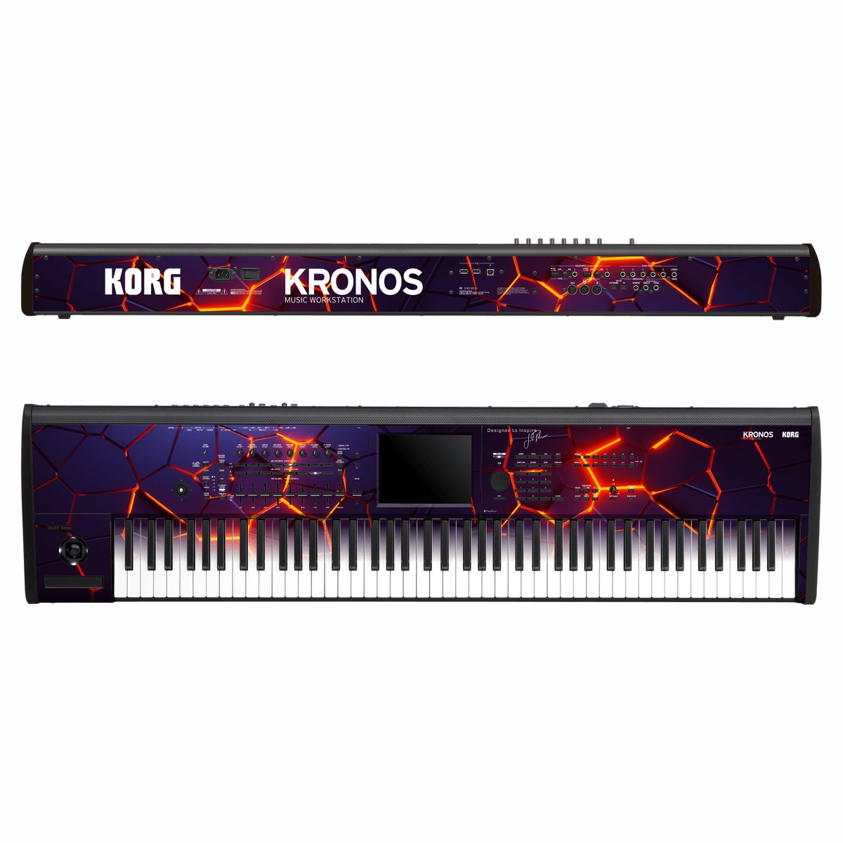 KORG Kronos 2 Music Workstation (88 keys) Jordan Rudess - The Core Skin