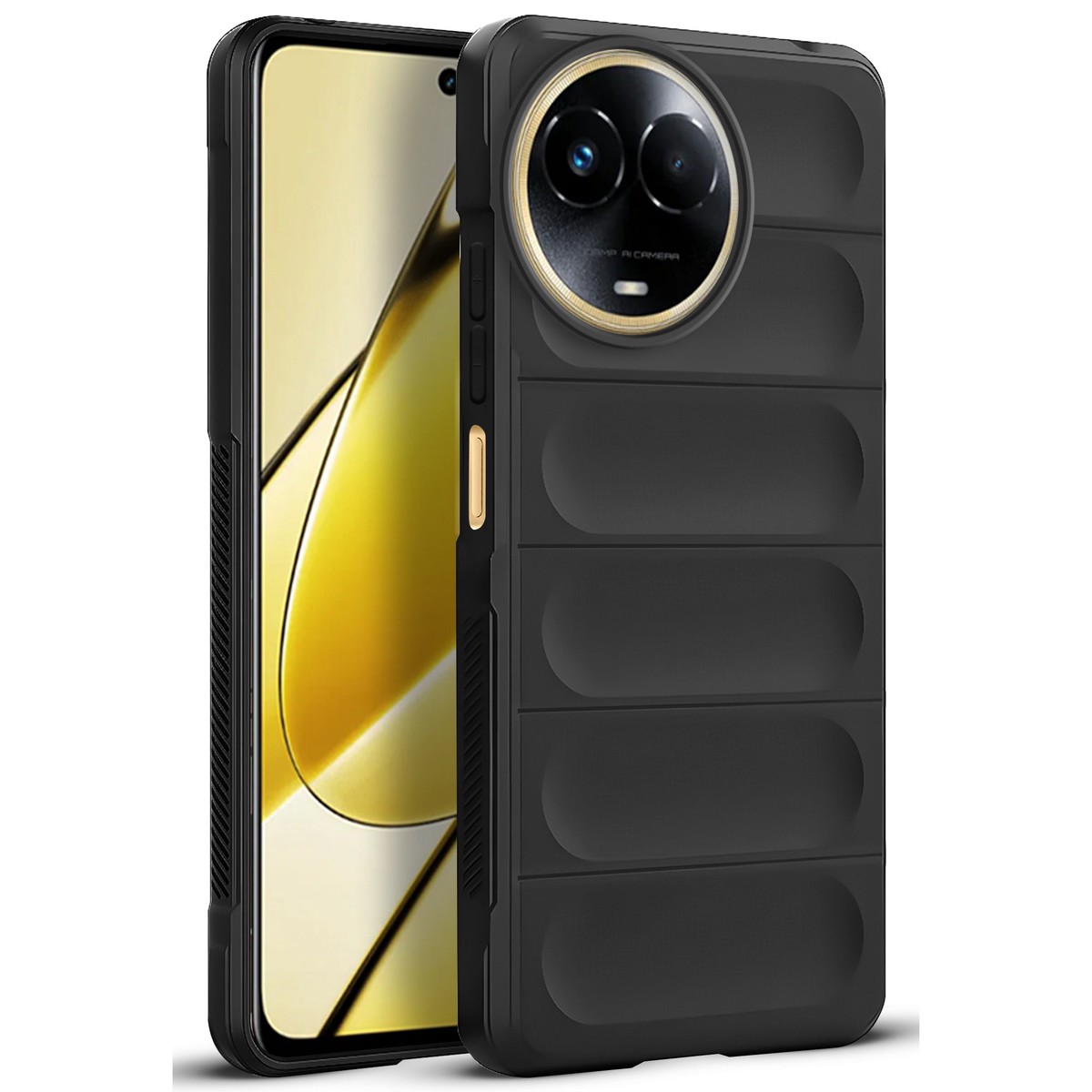 Soft Silicone Comfort Grip Back Cover Case For Realme 11X 5G