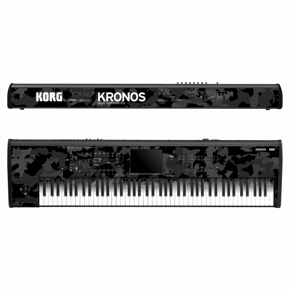 KORG Kronos 2 Music Workstation (88 keys) SIGNATURE DARK SLATE Camouflage Skin