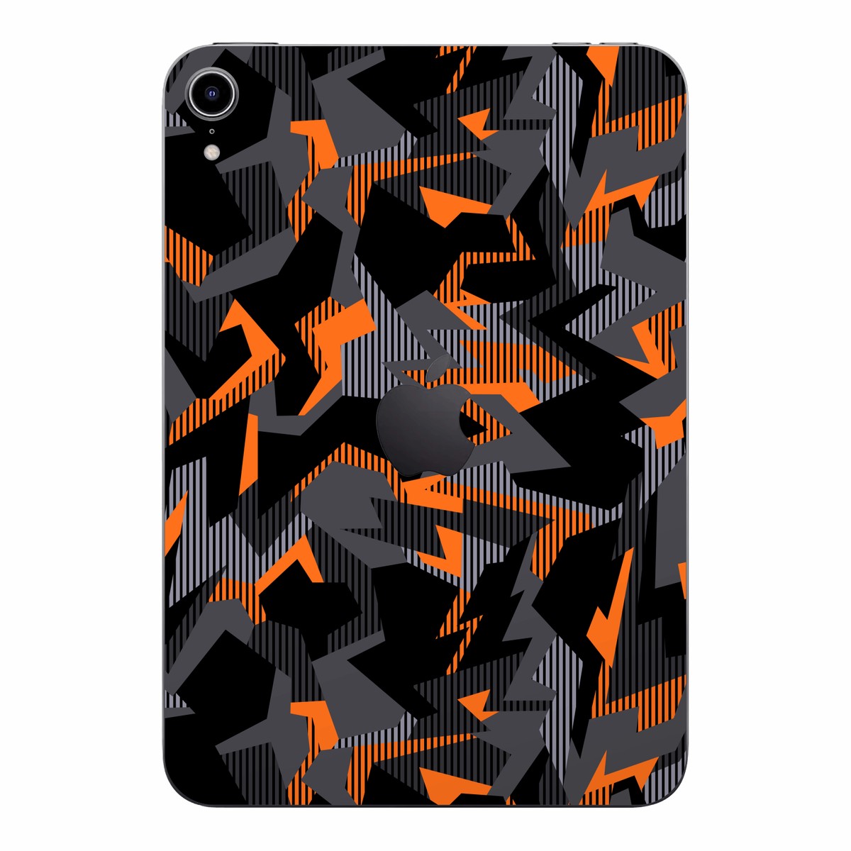 iPad mini 7 SIGNATURE Sharp-Edged Orange CAMO Skin