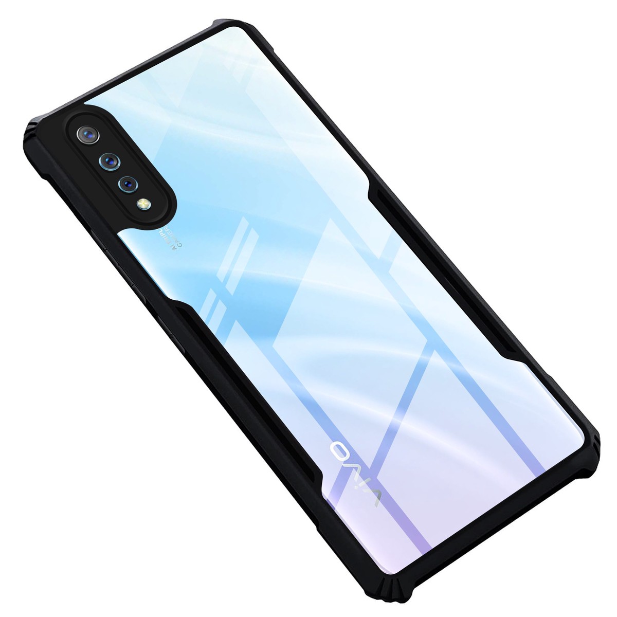 Premium Acrylic Transparent Back Cover for Vivo S1