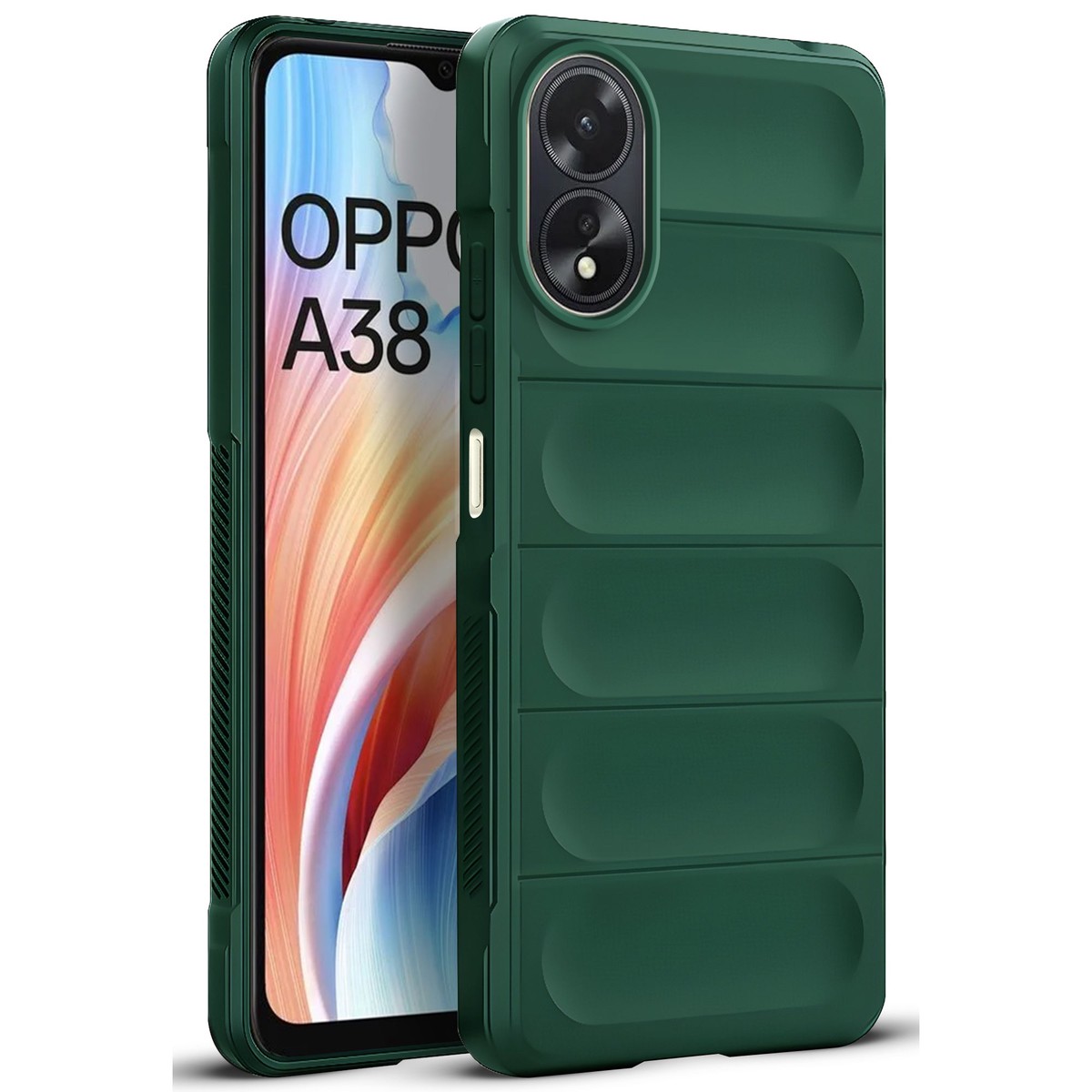 Liquid Silicone Comfort Grip Soft Touch Matte TPU Case for Oppo A18 4G Oppo A38 4G