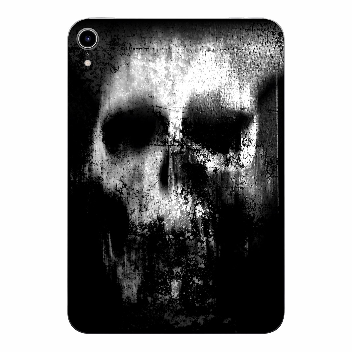 iPad mini 7 SIGNATURE Horror Black White SKULL Skin