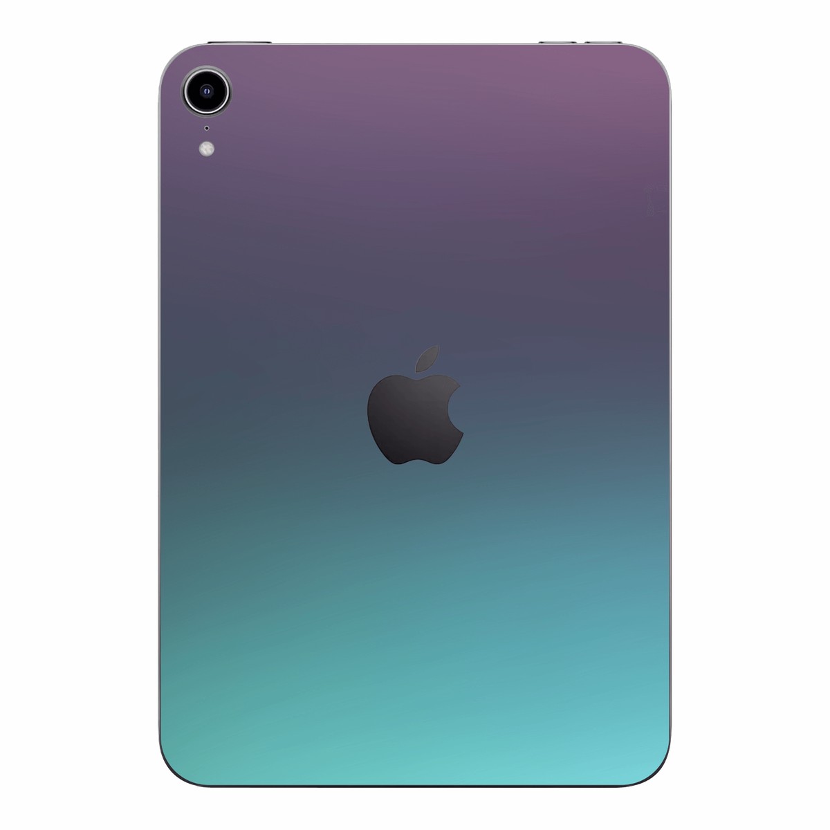 iPad mini 7 CHAMELEON TURQUOISE LAVENDER Matt Metallic Skin