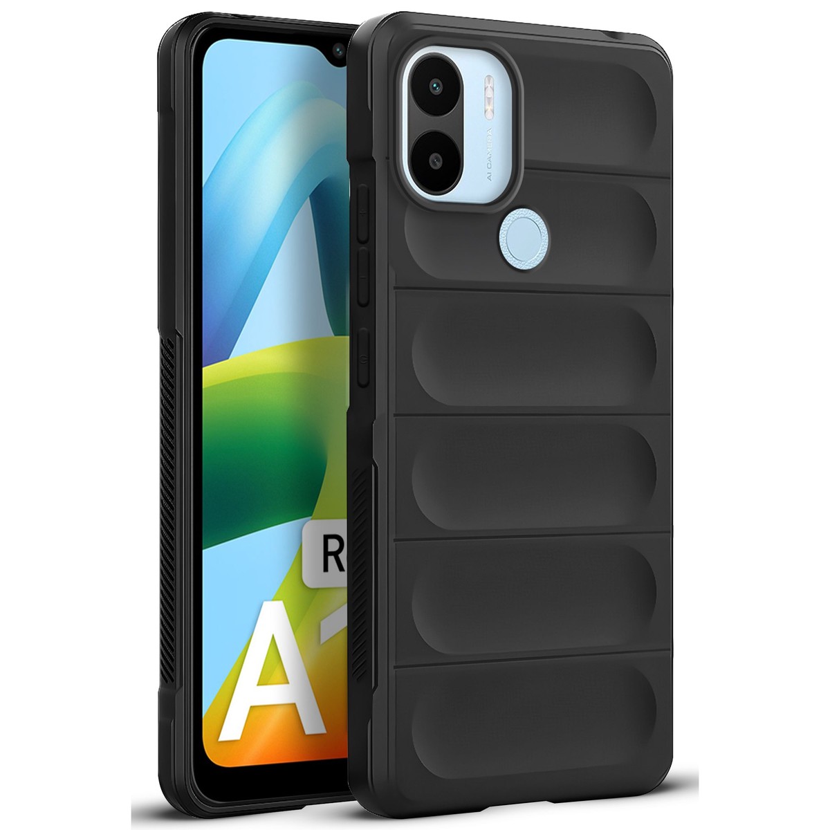 Soft Silicone Comfort Grip Back Cover Case For Redmi A1 Plus