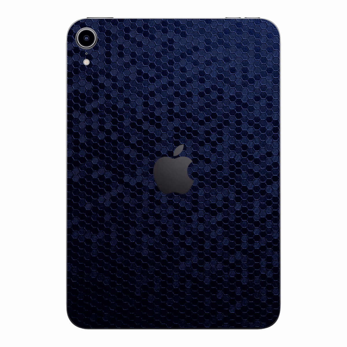iPad mini 7 LUXURIA Navy Blue HONEYCOMB 3D TEXTURED Skin