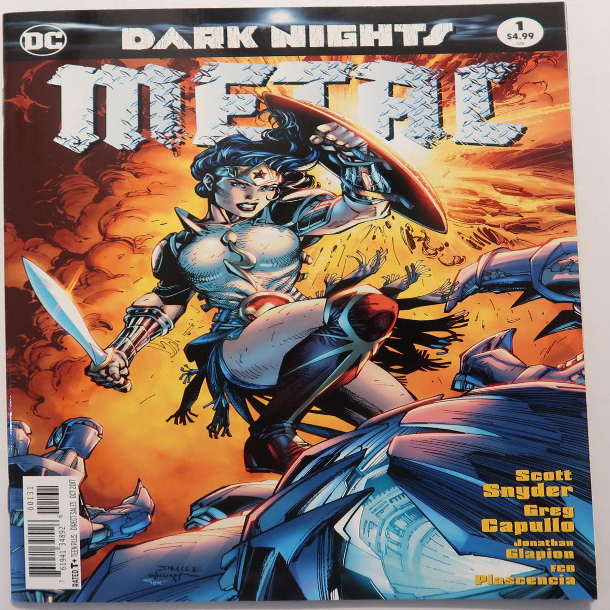 Dark Nights Metal 1 (Of 6) Lee Variant Edition (2017) DC comics