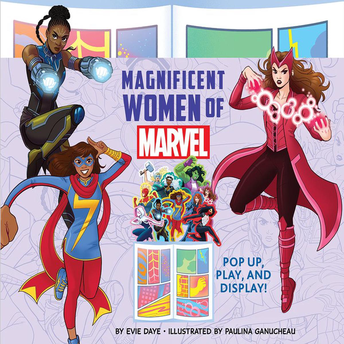 Magnificent Women of Marvel 8211 Pop Up Play and Display (Board Book)