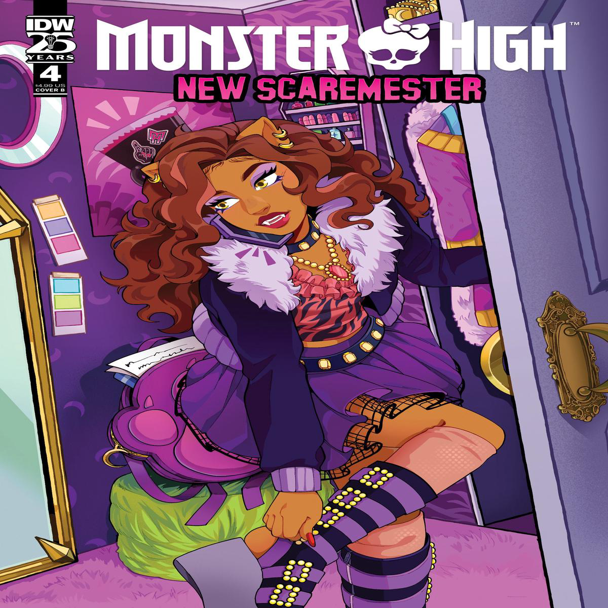Monster High New Scaremester 4 Cover B variant Camacho (2024)