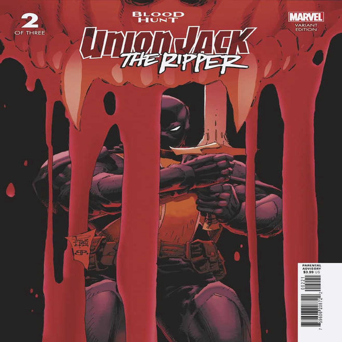 Union Jack The Ripper Blood Hunt 2 Philip Tan Variant Bh (2024)