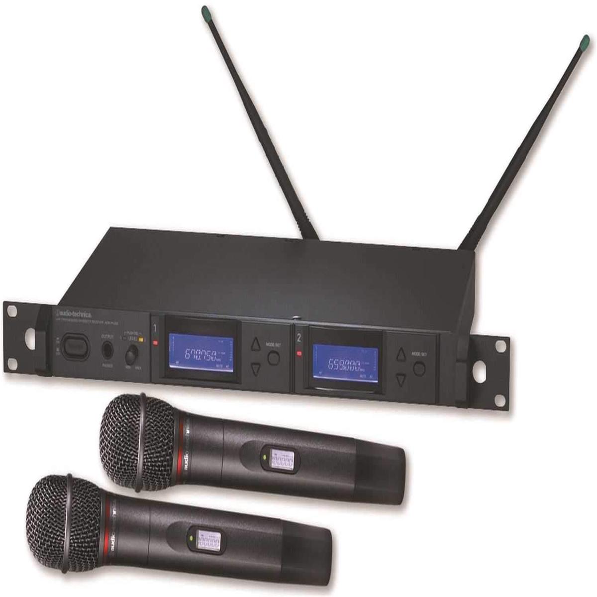 Audio Technica 5266A 5000 Dual Hand Wireless Mic