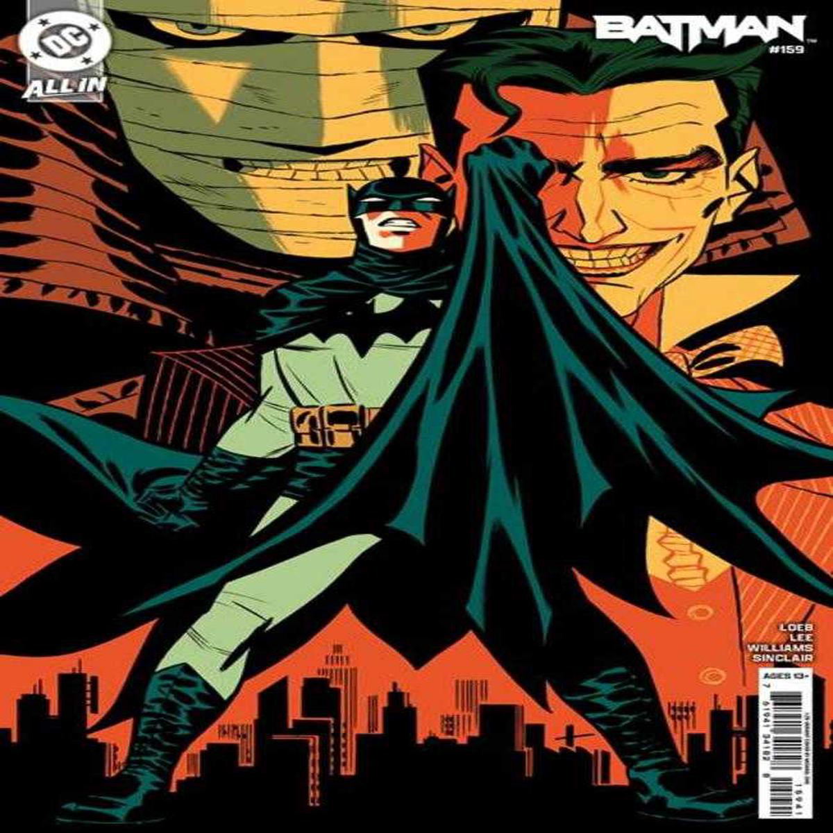 Batman 159 Cover G 1 in 25 Michael Cho Card Stock Variant