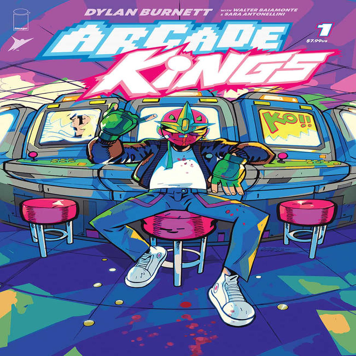 Arcade Kings 1 (Of 5) Cover A Burnett (2023) Image Comics