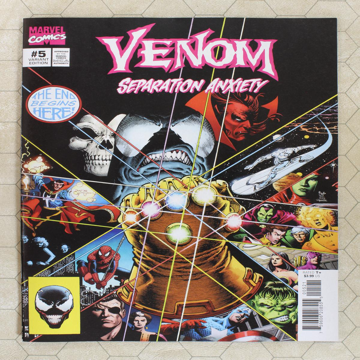 Venom Separation Anxiety 5 Paulo Siqueira Homage Variant vol2 (2024) Marvel Comics