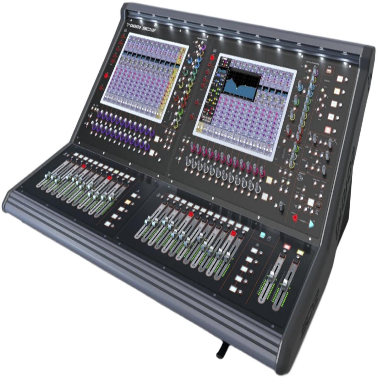 DiGiCo SD12 72-Input Digital Mixing Console - MADI and One Multi-Mode Optics ST