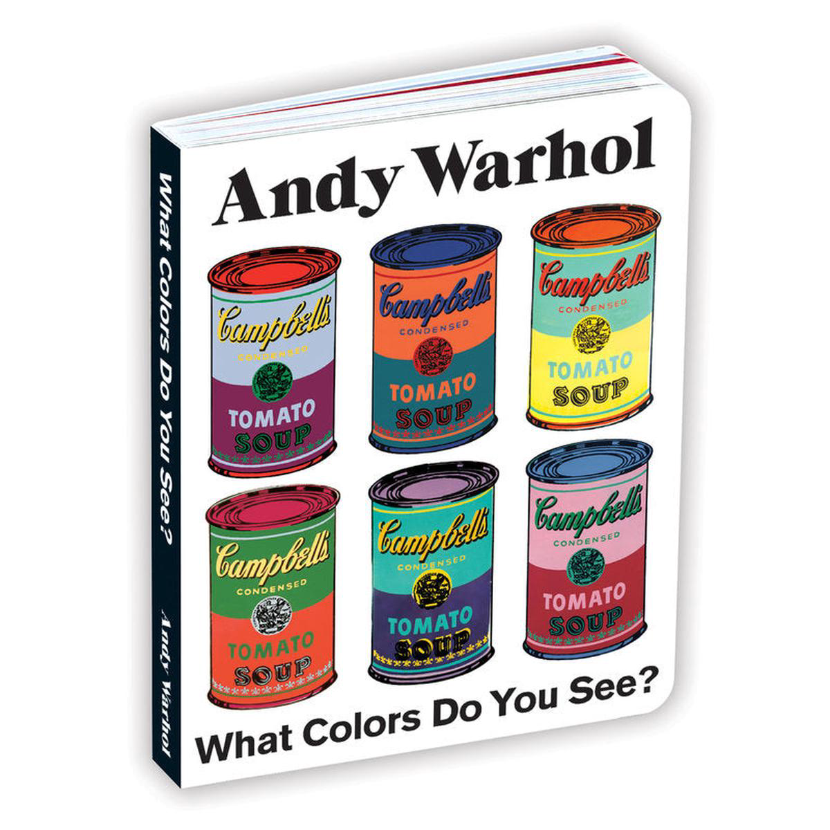 Andy Warhol What Colors Do You See (Board Book)