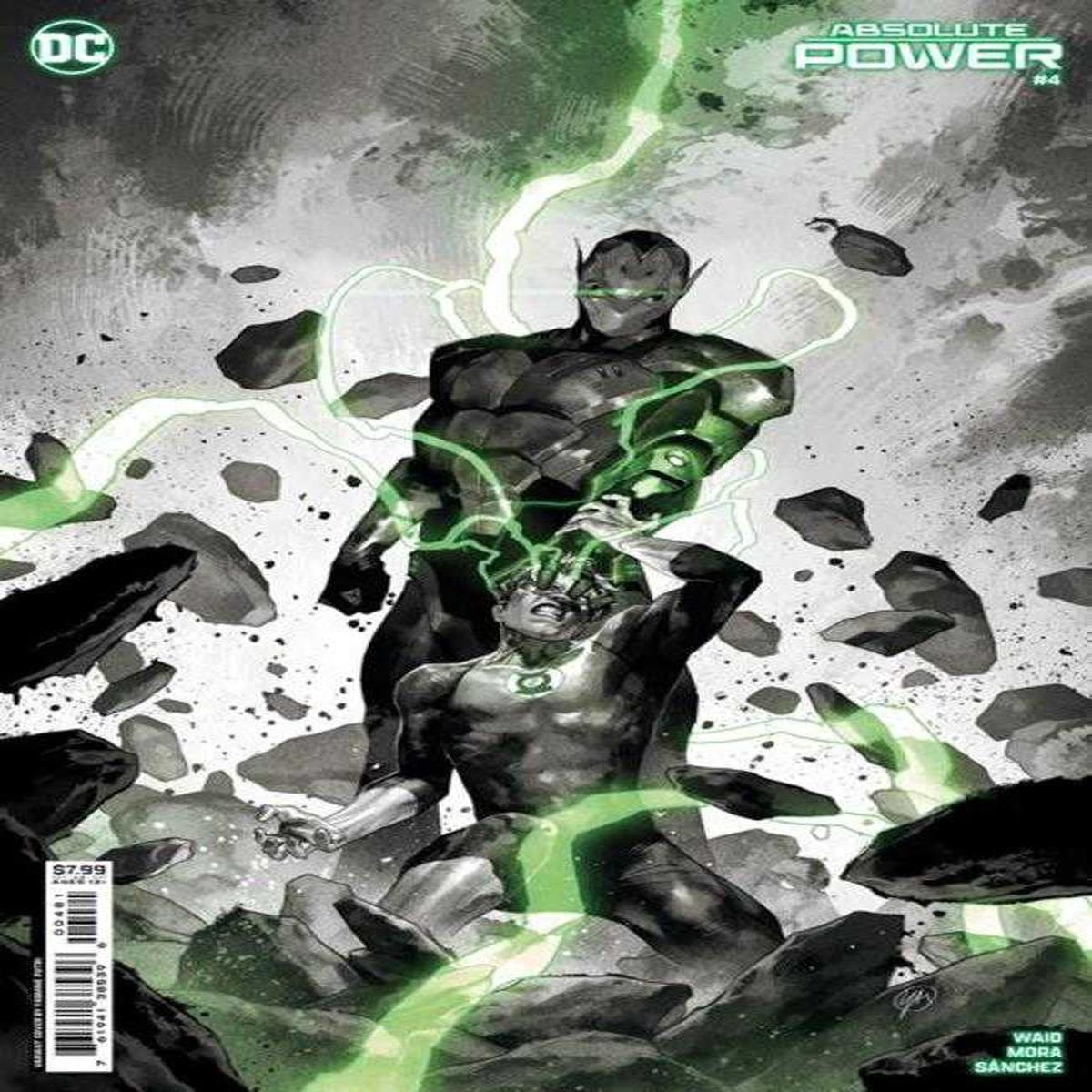 Absolute Power 4 (Of 4) Cover I Yasmine Putri Raised Uv Foil Variant (2024) DC Comics