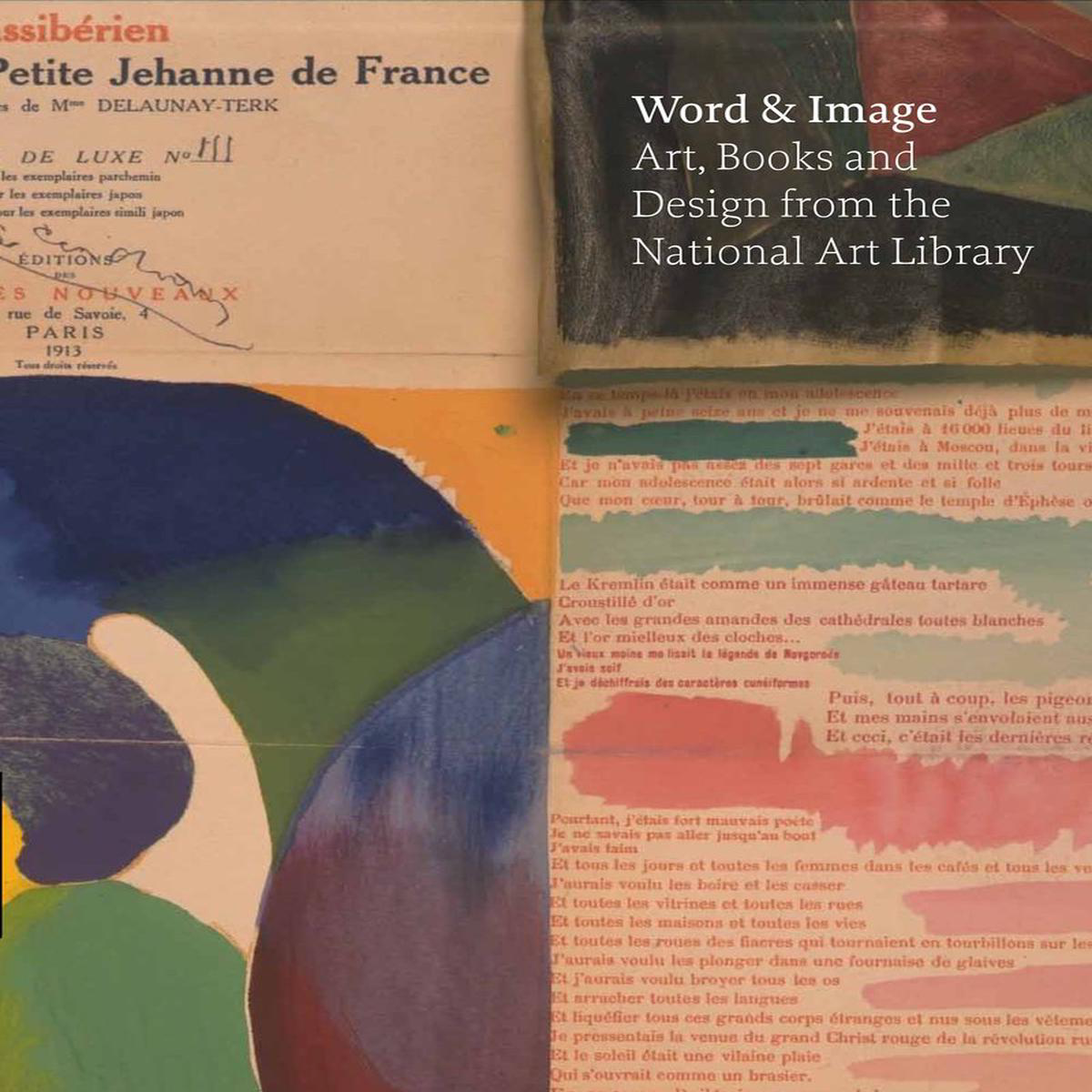 Word and Image Art Books and Design from the National Art Library (Hardback)