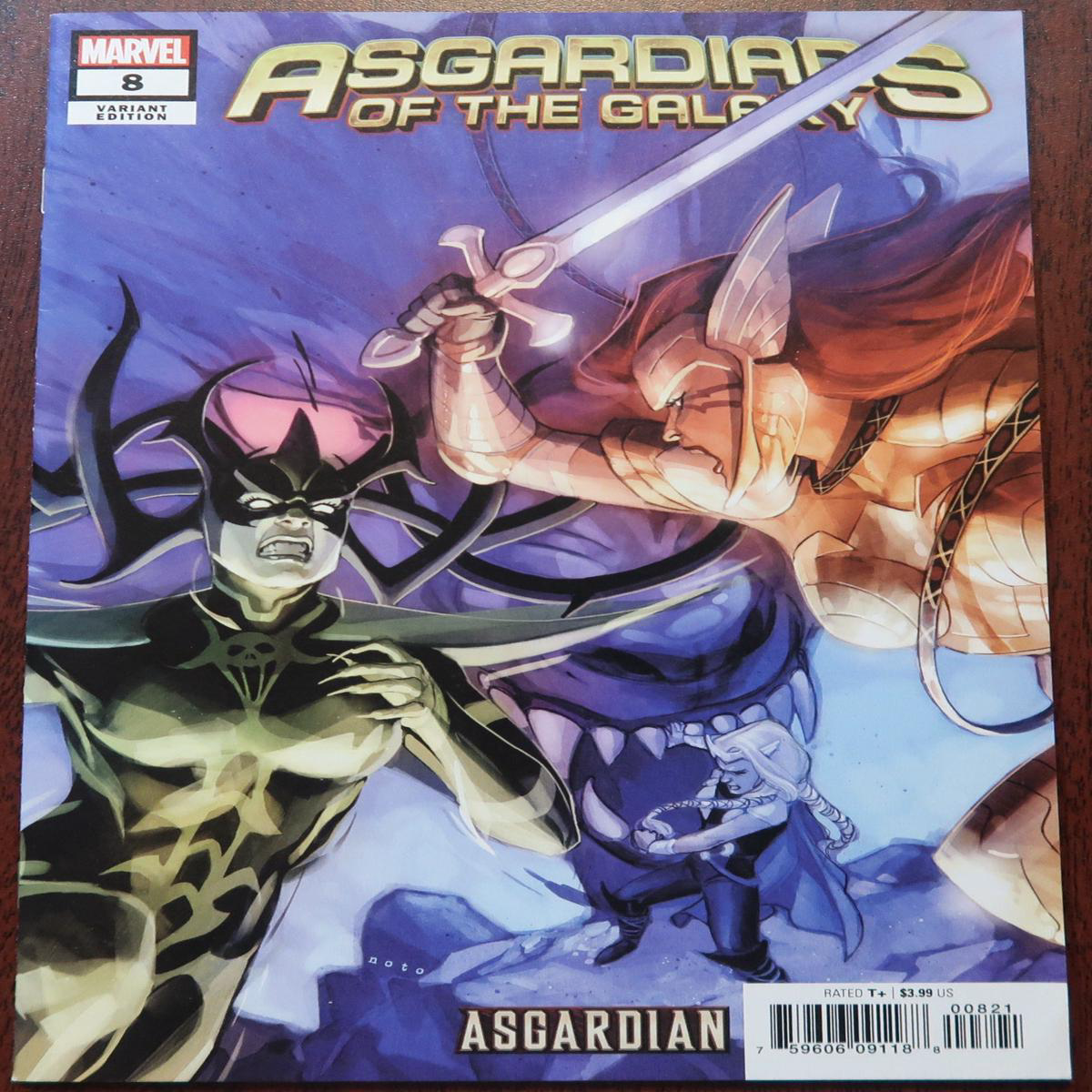 Asgardians Of The Galaxy 8 Artist Asgardian Variant (2019) Marvel Comics