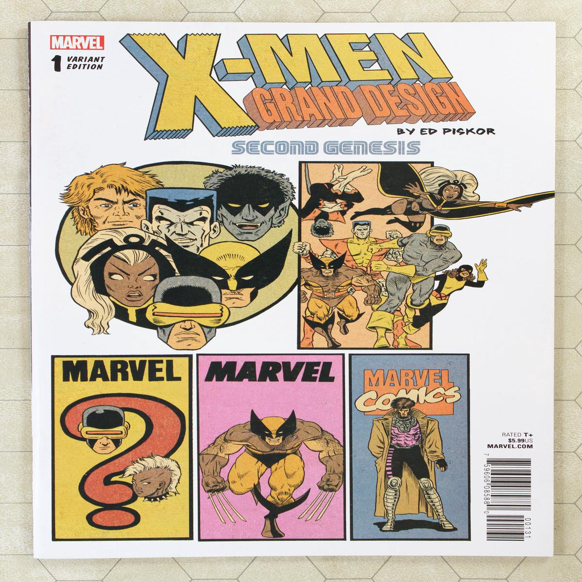 X-Men Grand Design Second Genesis 1 (Of 2) Corner Box Variant (2018) Marvel Comics