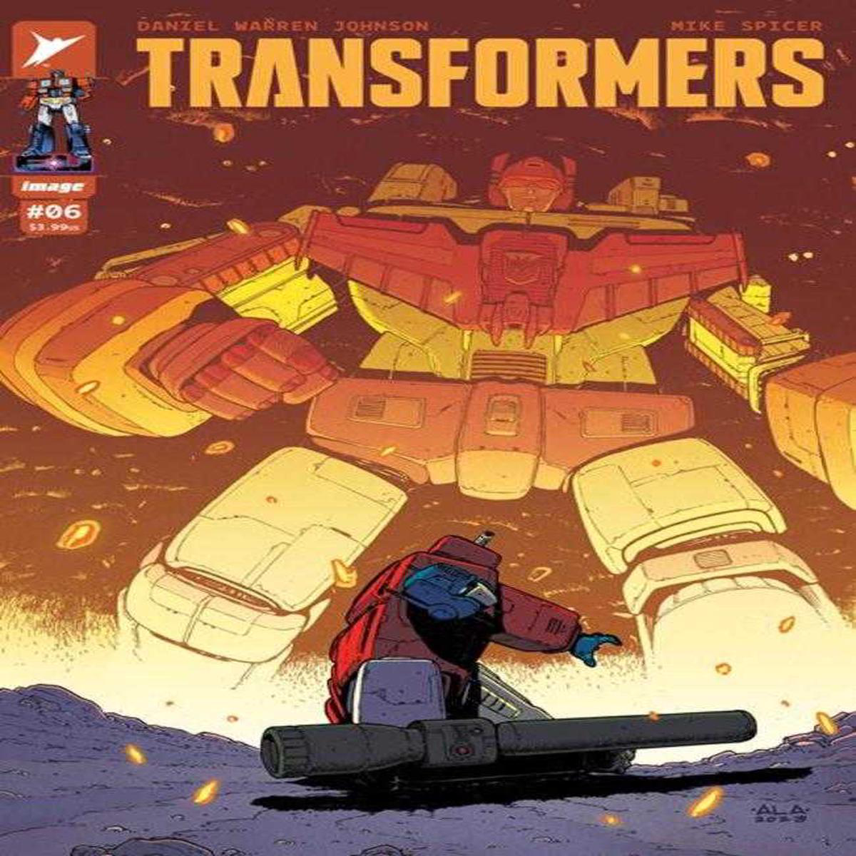 Transformers 6 Cover B Andre Lima AraJo Variant Image Vol 1 (2024) Image Comics