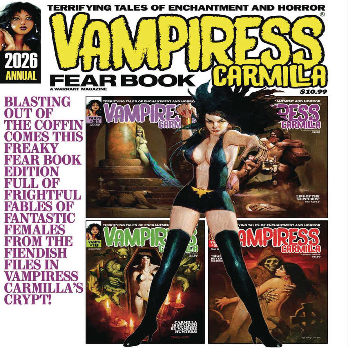 Vampiress Carmilla 2026 Annual (Mature) (2025) Warrant Publishing Comics